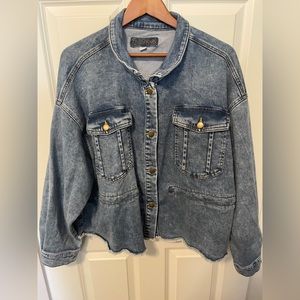Cropped Jean Jacket